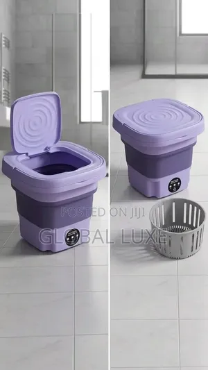 Foldable Mini Washing Machine – Portable & Space-Saving