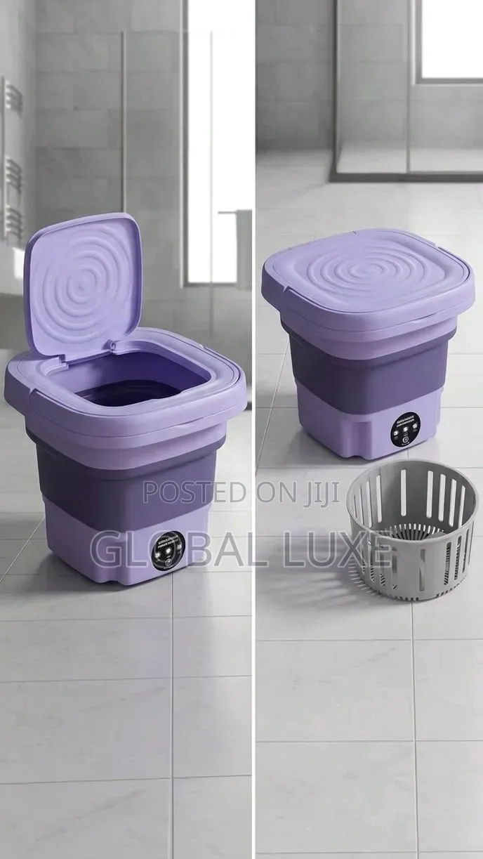 Foldable Mini Washing Machine – Portable & Space-Saving