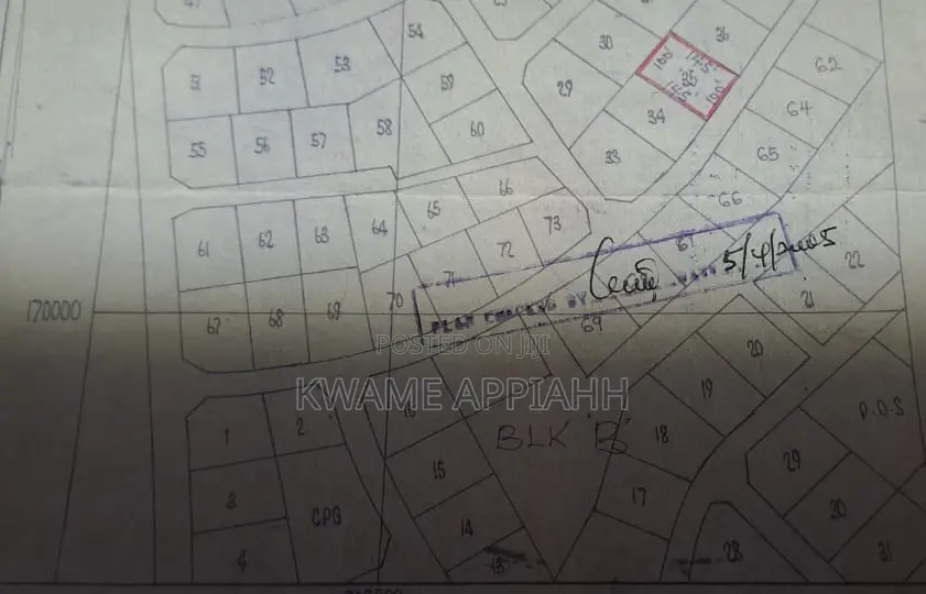 Land for Sale Near the Cape Coast Teaching Hospital