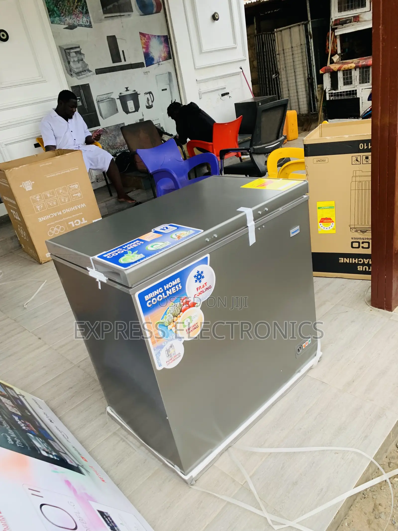Newly Nasco 198Ltrs Chest Freezer (NAS-230SK)