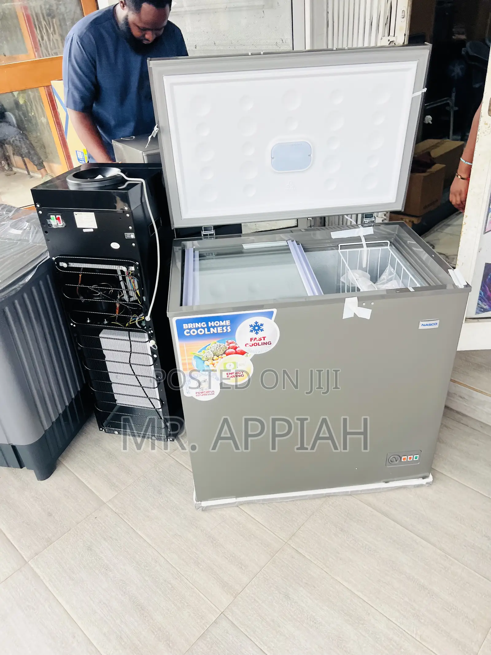 Low Energy Nasco Single Door Chest Freezer