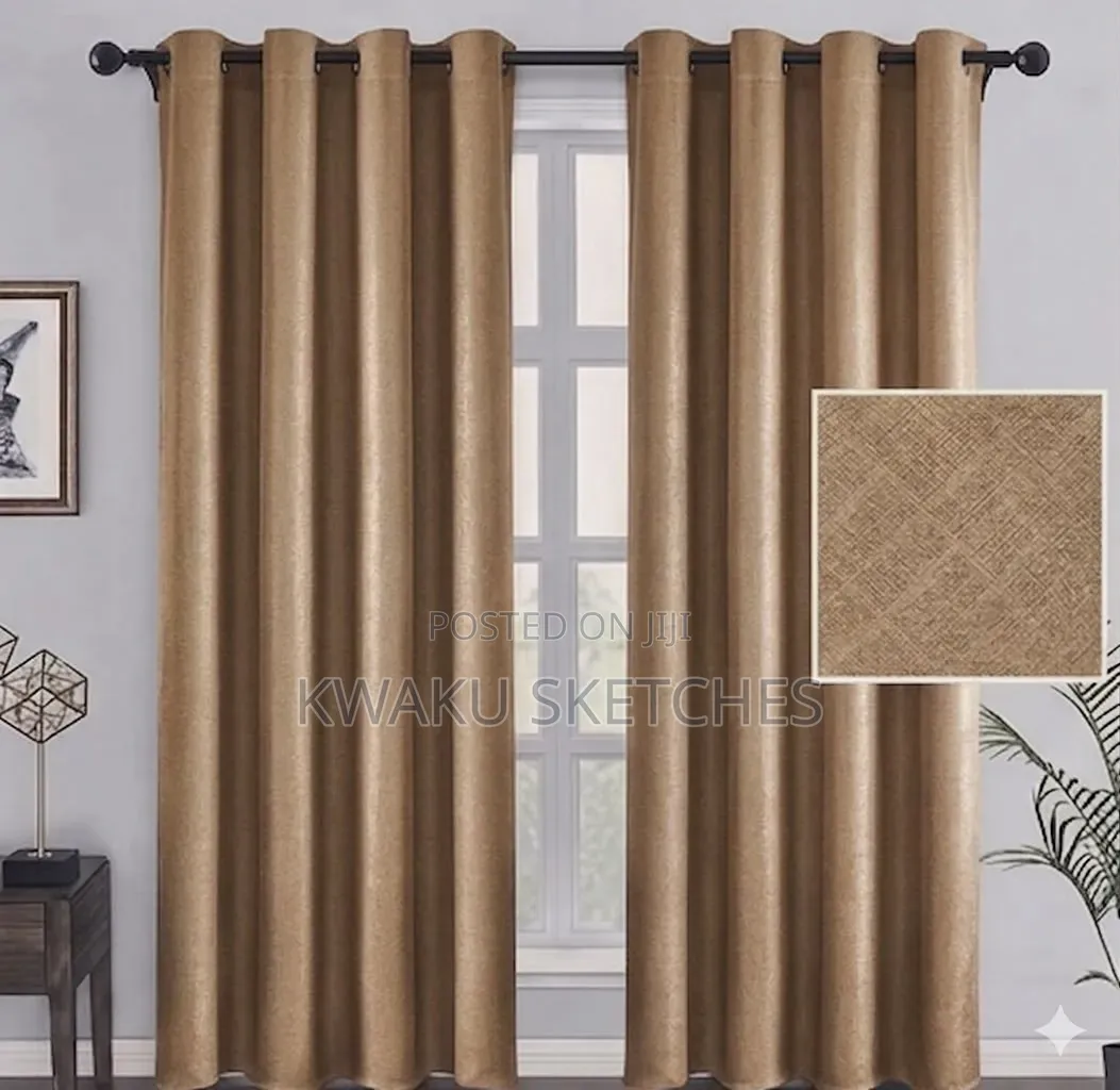 2 Pairs Curtains - Smart Living Starts Here