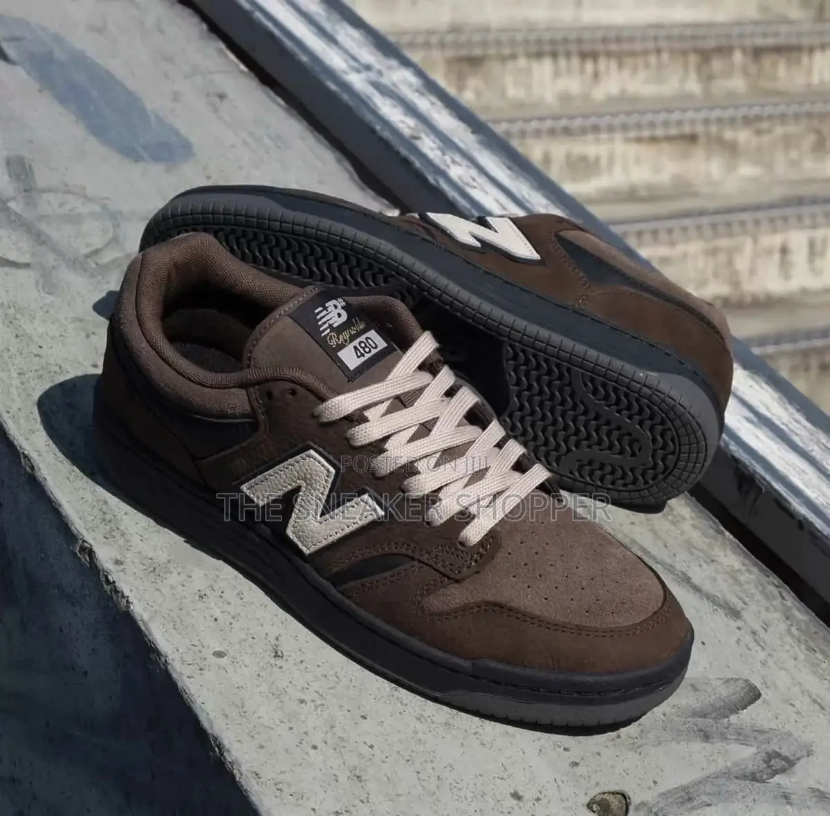 New Balance 480 "Brown / Black" - Numeric