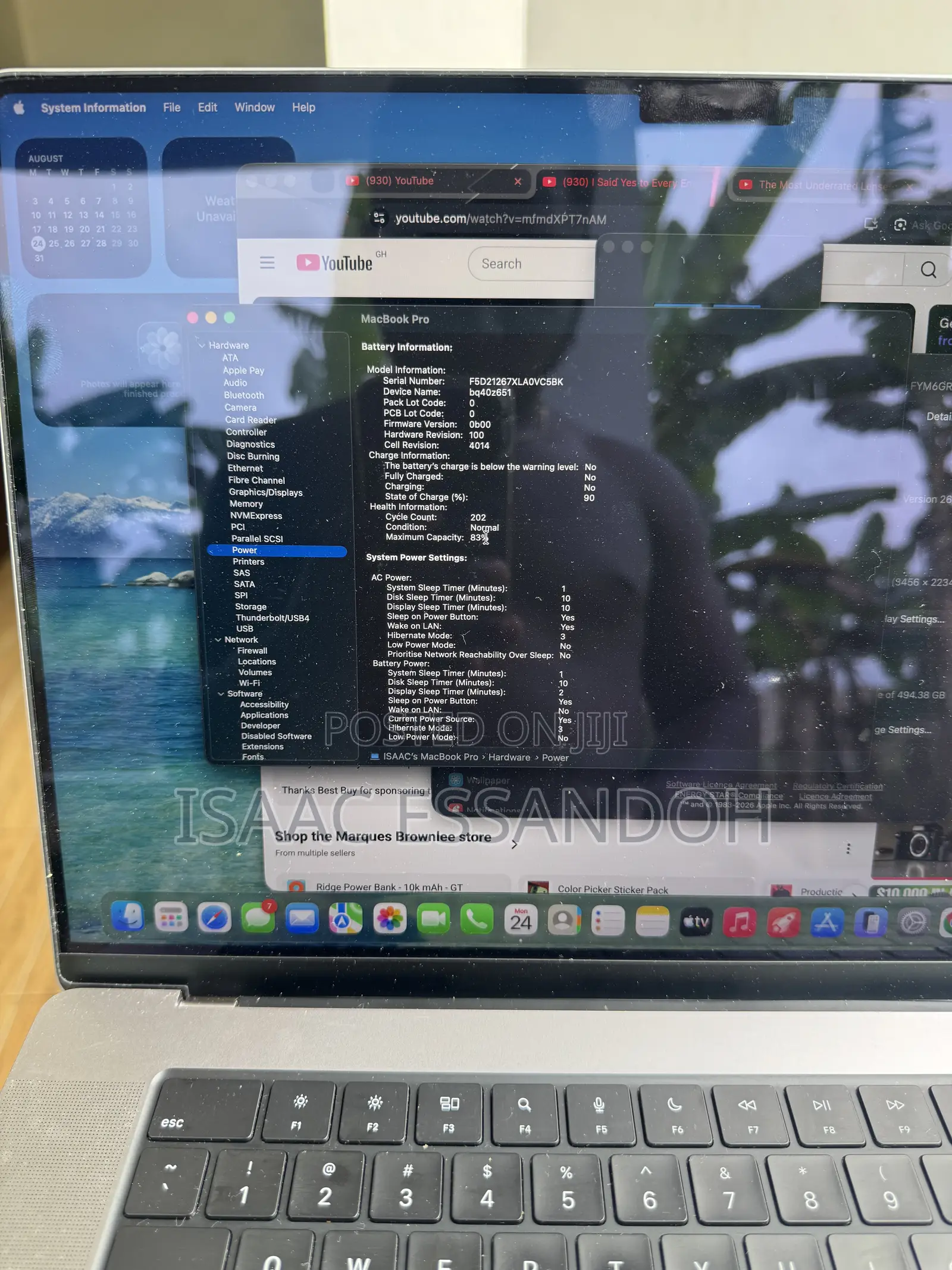 Laptop Apple MacBook Pro 2021 M1 32GB Apple M1 Pro SSD 512GB