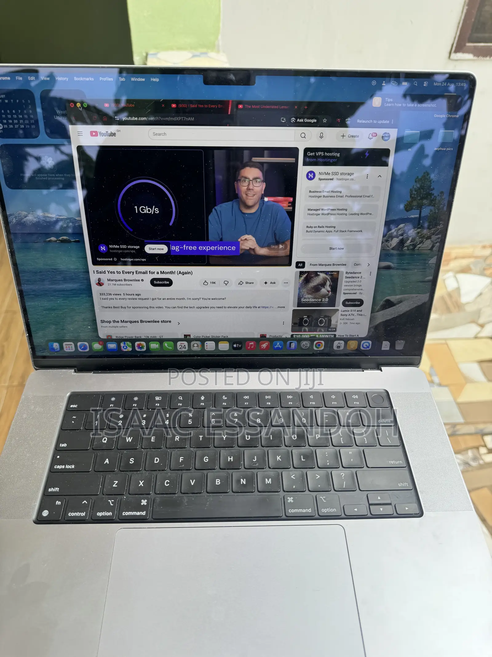 Laptop Apple MacBook Pro 2021 M1 32GB Apple M1 Pro SSD 512GB