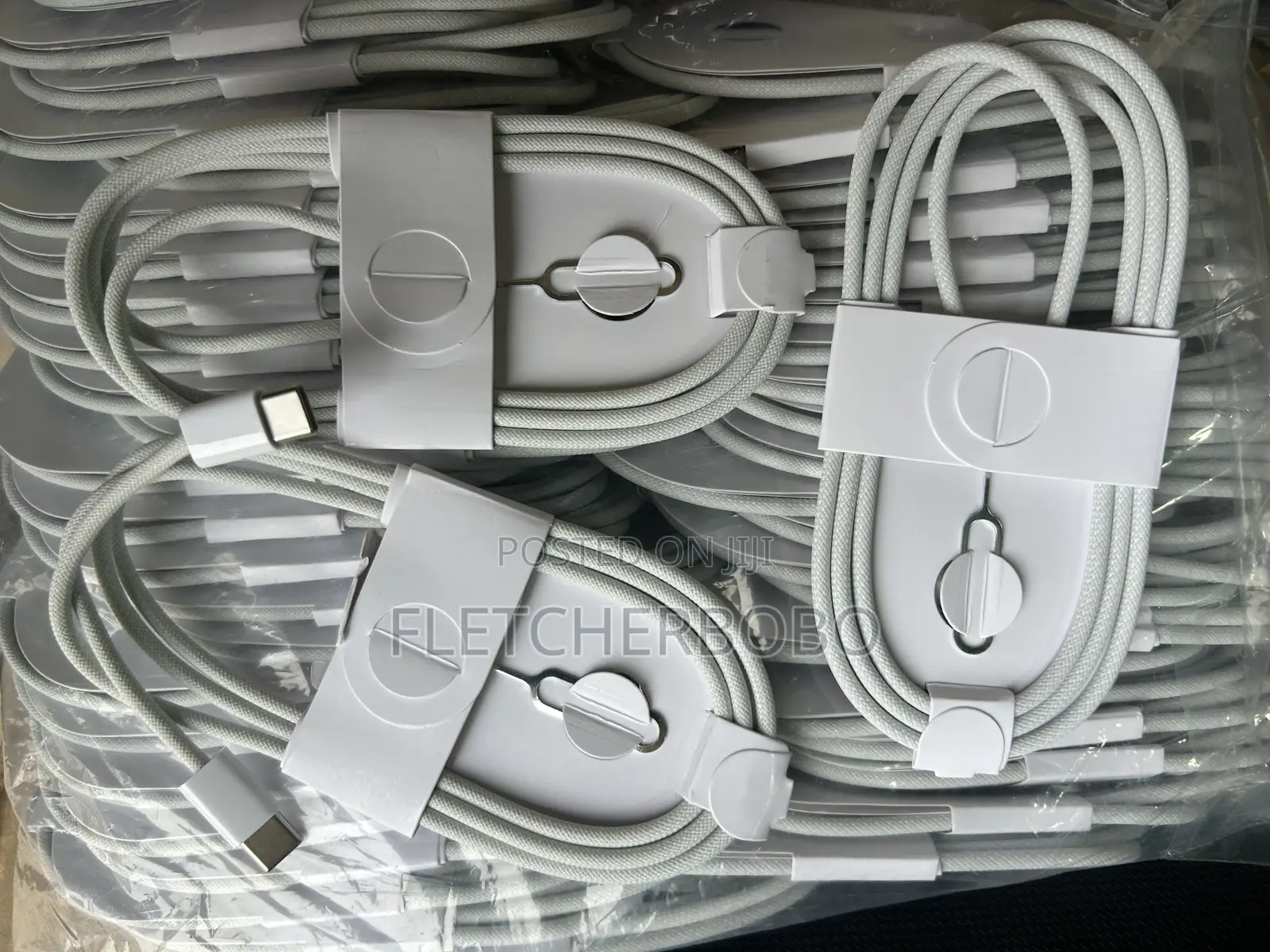 iPhone16/15 Double C Data Braided Wire 1 Meter With Card Pin