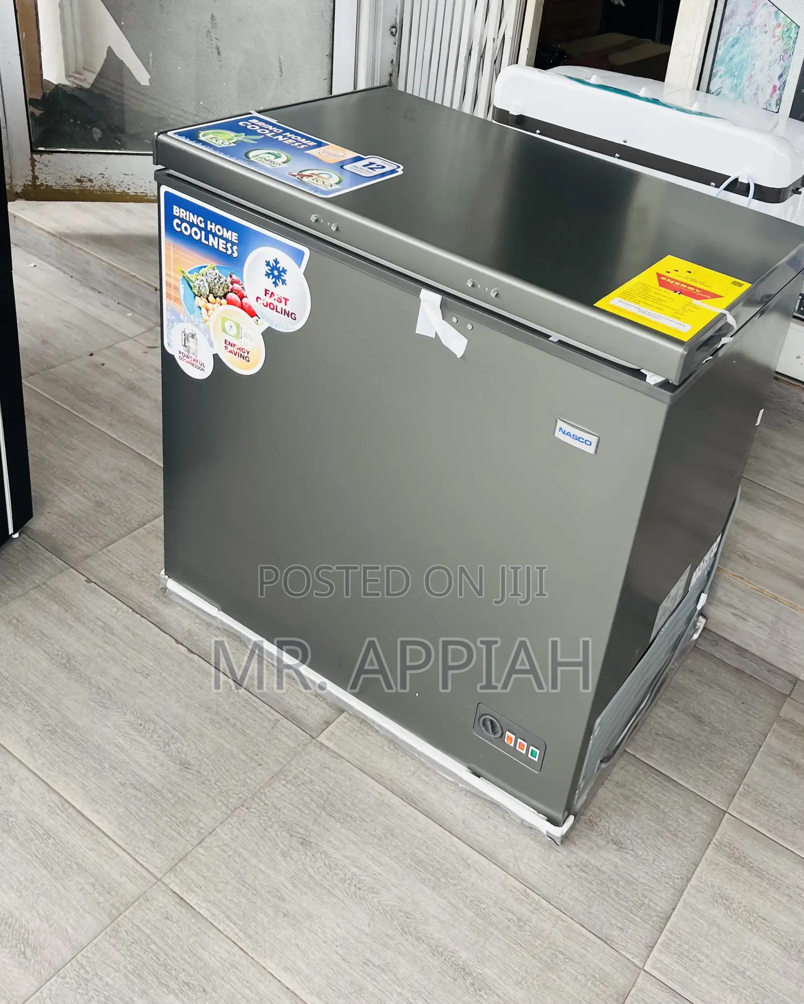 Choose Classic Nasco Single Door Chest Freezer(Nas230sk)Gray.