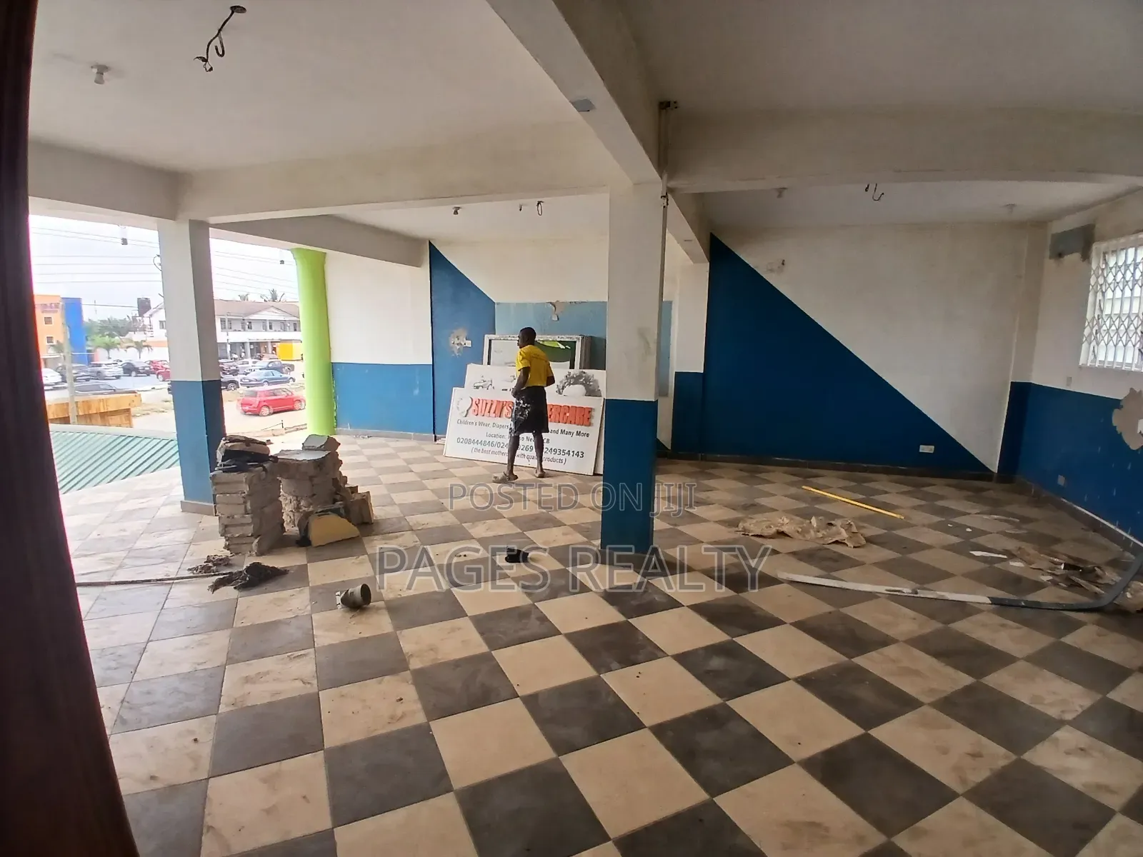 Spacious Double Shop at Haatso Supermarket
