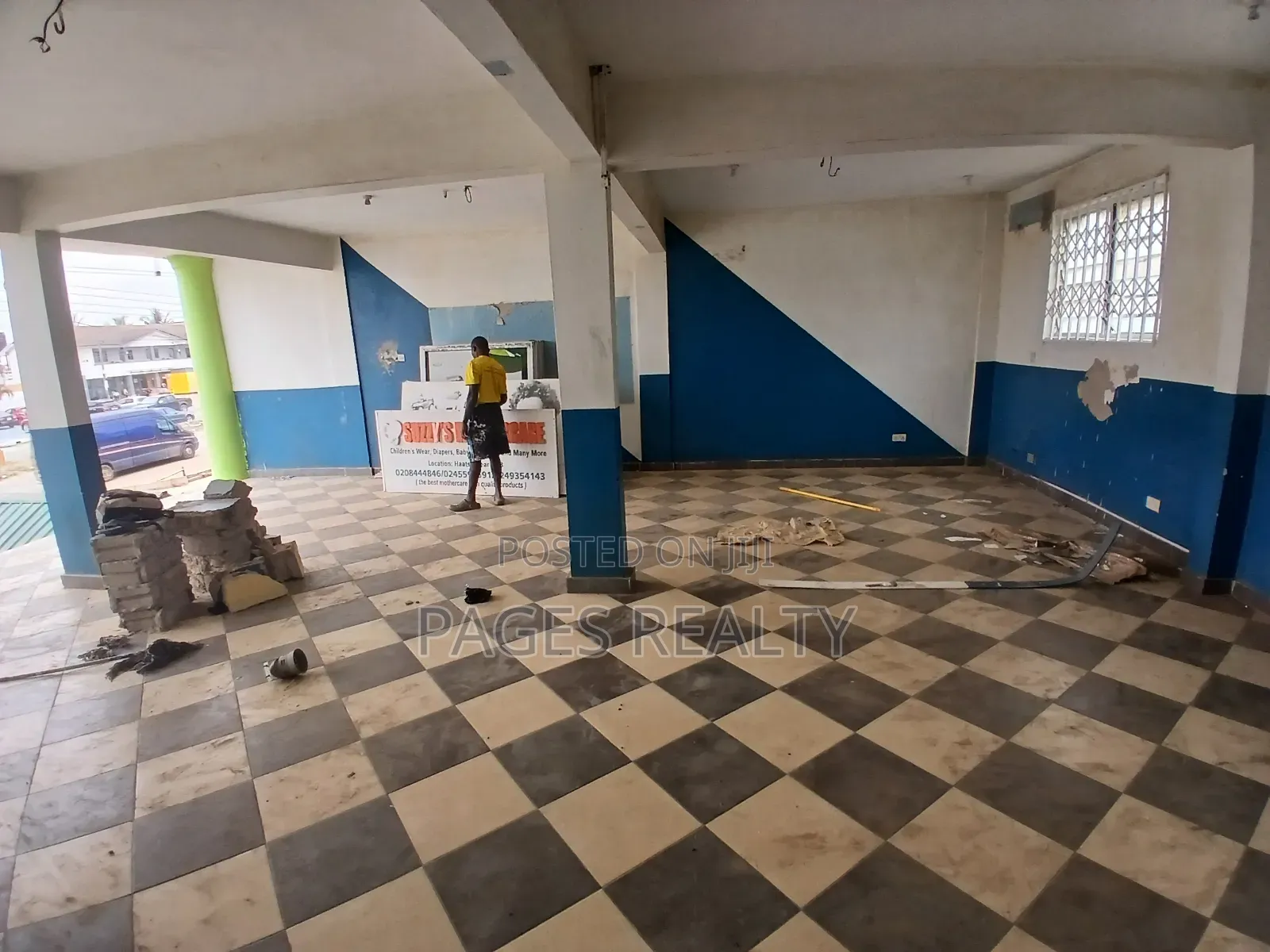 Spacious Double Shop at Haatso Supermarket