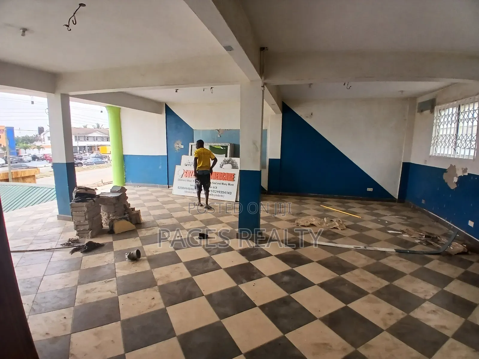 Spacious Double Shop at Haatso Supermarket