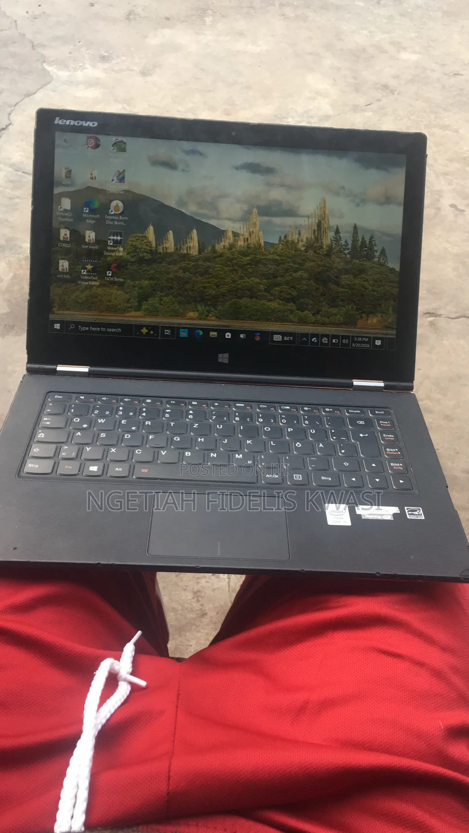 Laptop Lenovo Chromebook C330 18GB Intel Core i5 HDD+SSD 250GB