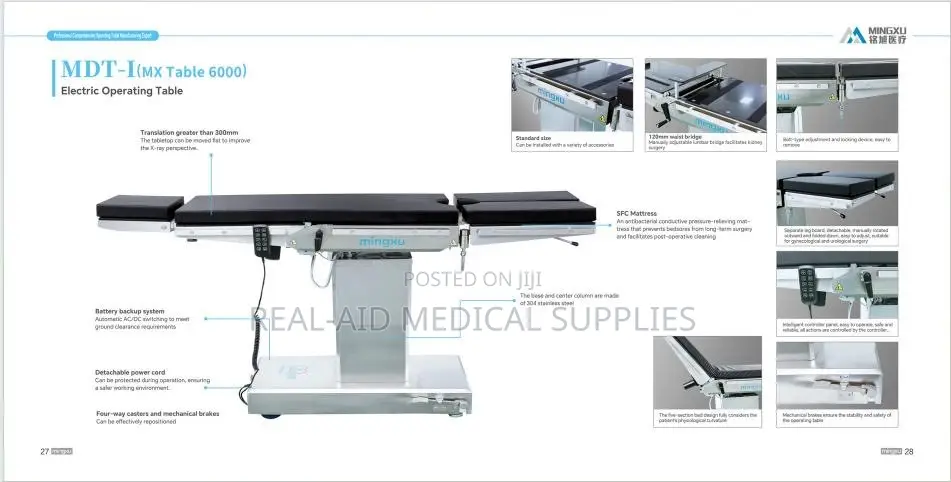 Electronic Theater Bed/Table and Hydraulic