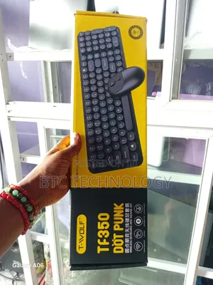 Twovlf Tf350 Wireless Keyboard With Mouse No Light