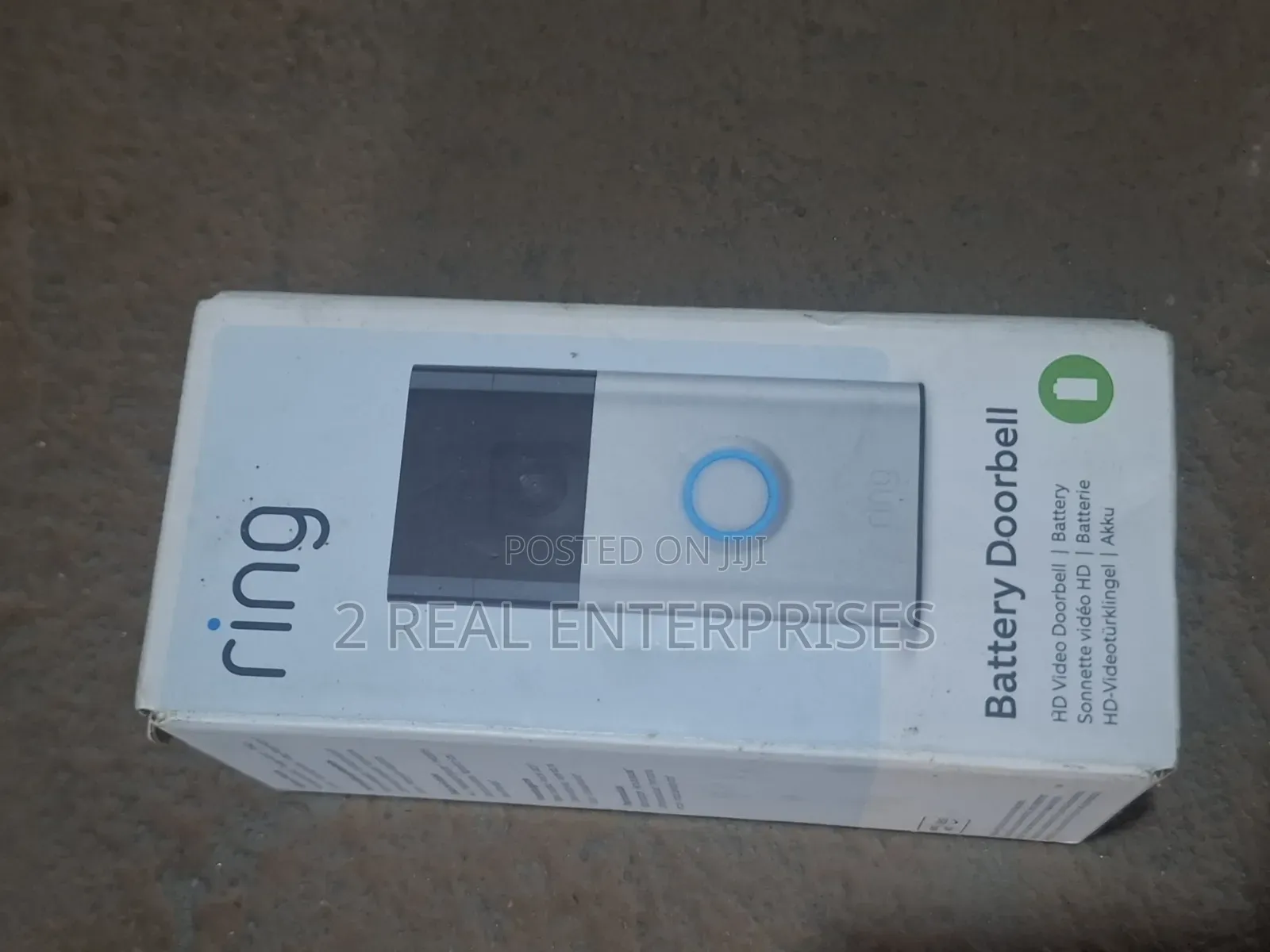 Ring Battery Video Doorbell (Satin Nickel Finish)
