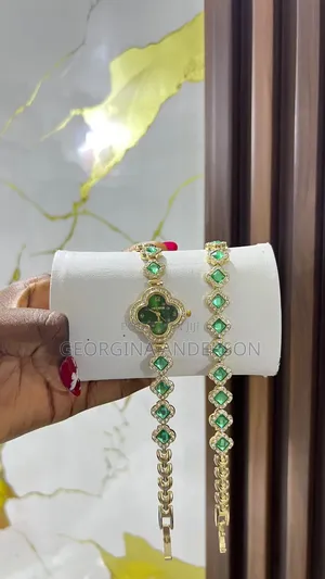 Watch Bracelet, Bangles , Necklace and Earrings