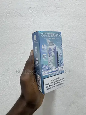 Gazzbar Ice 50000 Puffs Rechargeable Disposable Vape-Mint