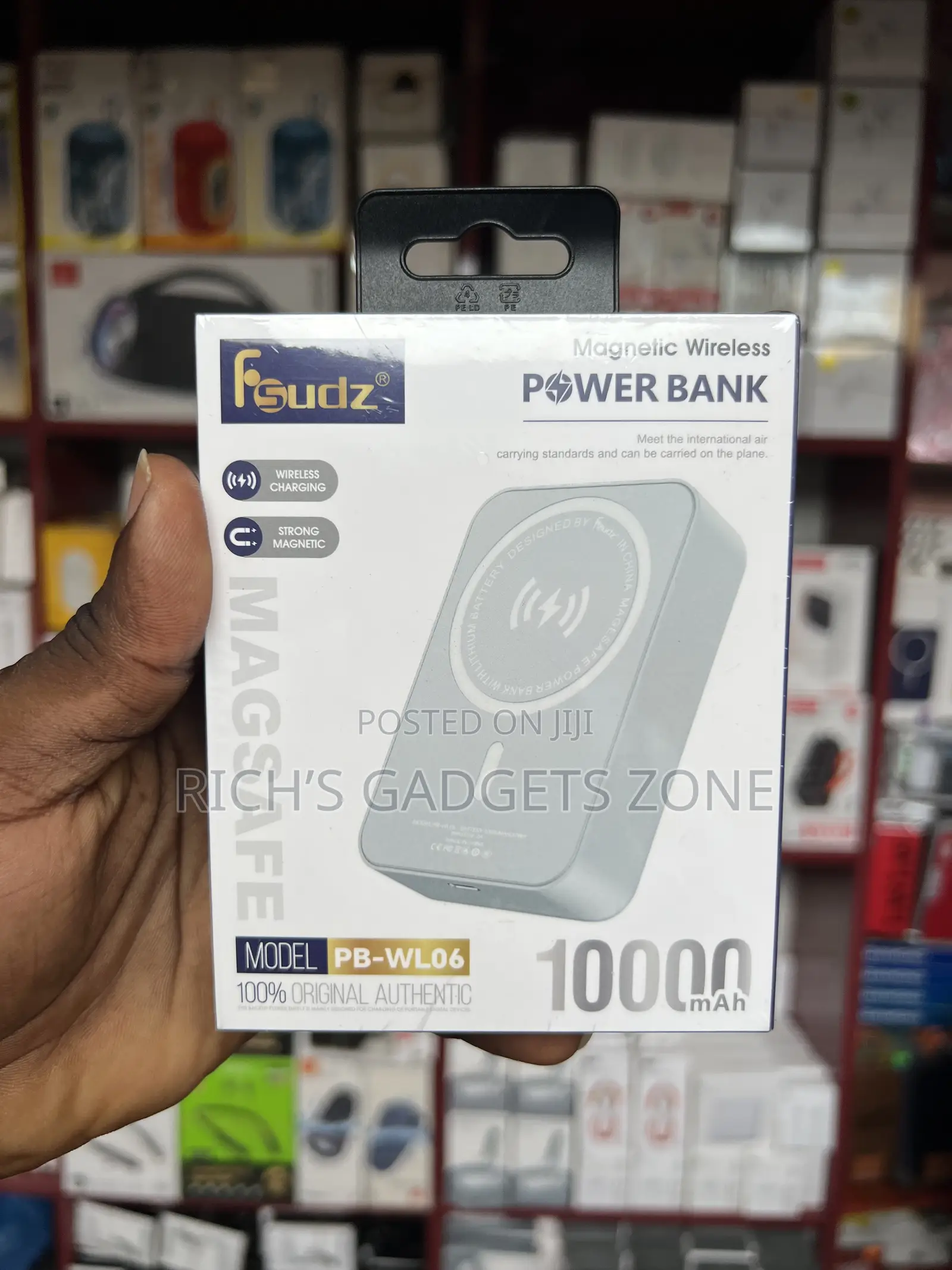 10000mah Magnetic Wireless Power Bank 