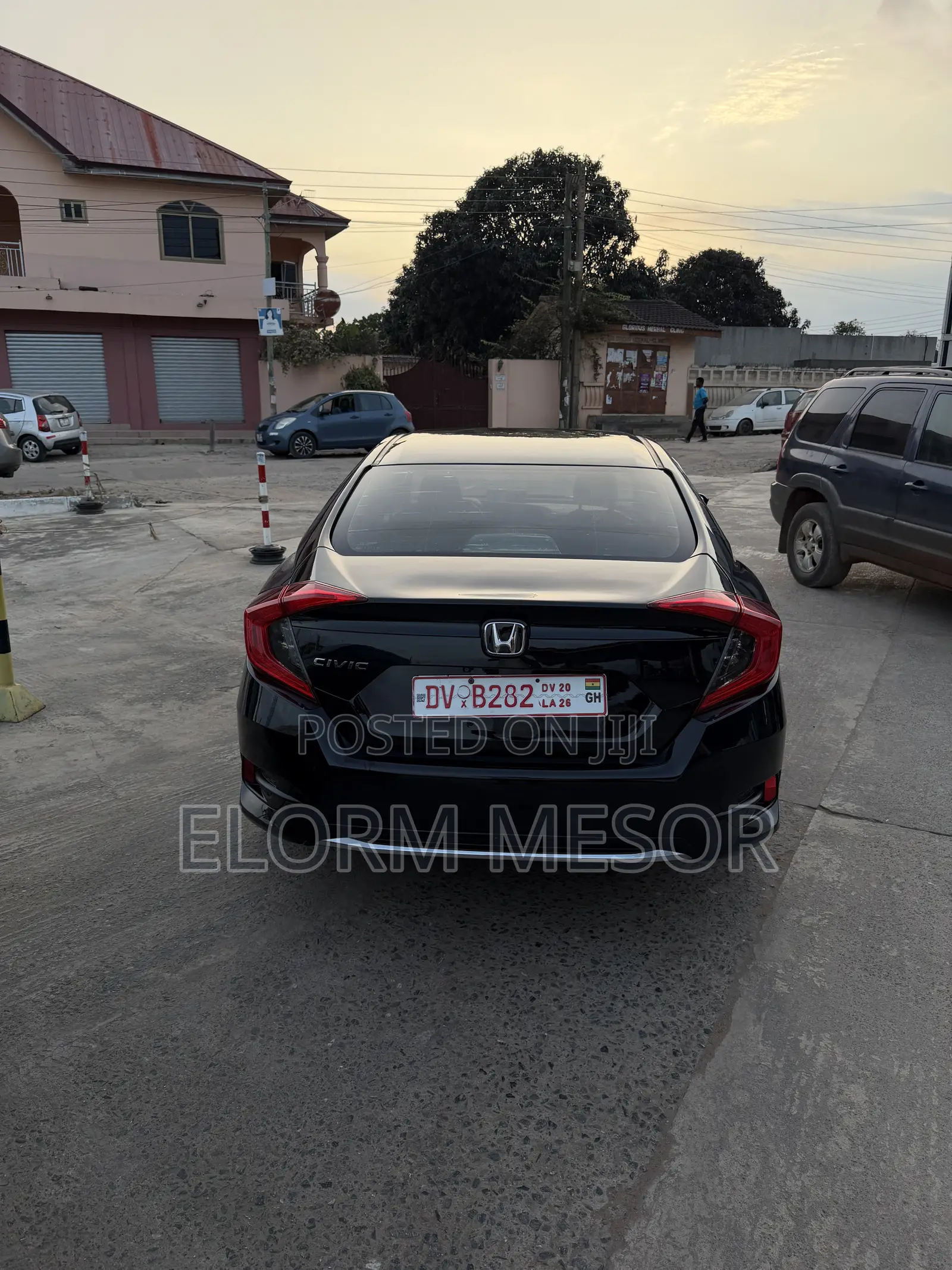 Honda Civic EX Sedan 2019 Black