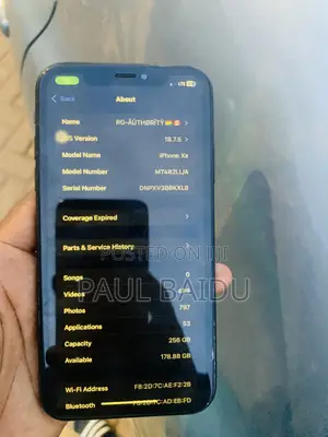 Apple iPhone XR 256 GB Black