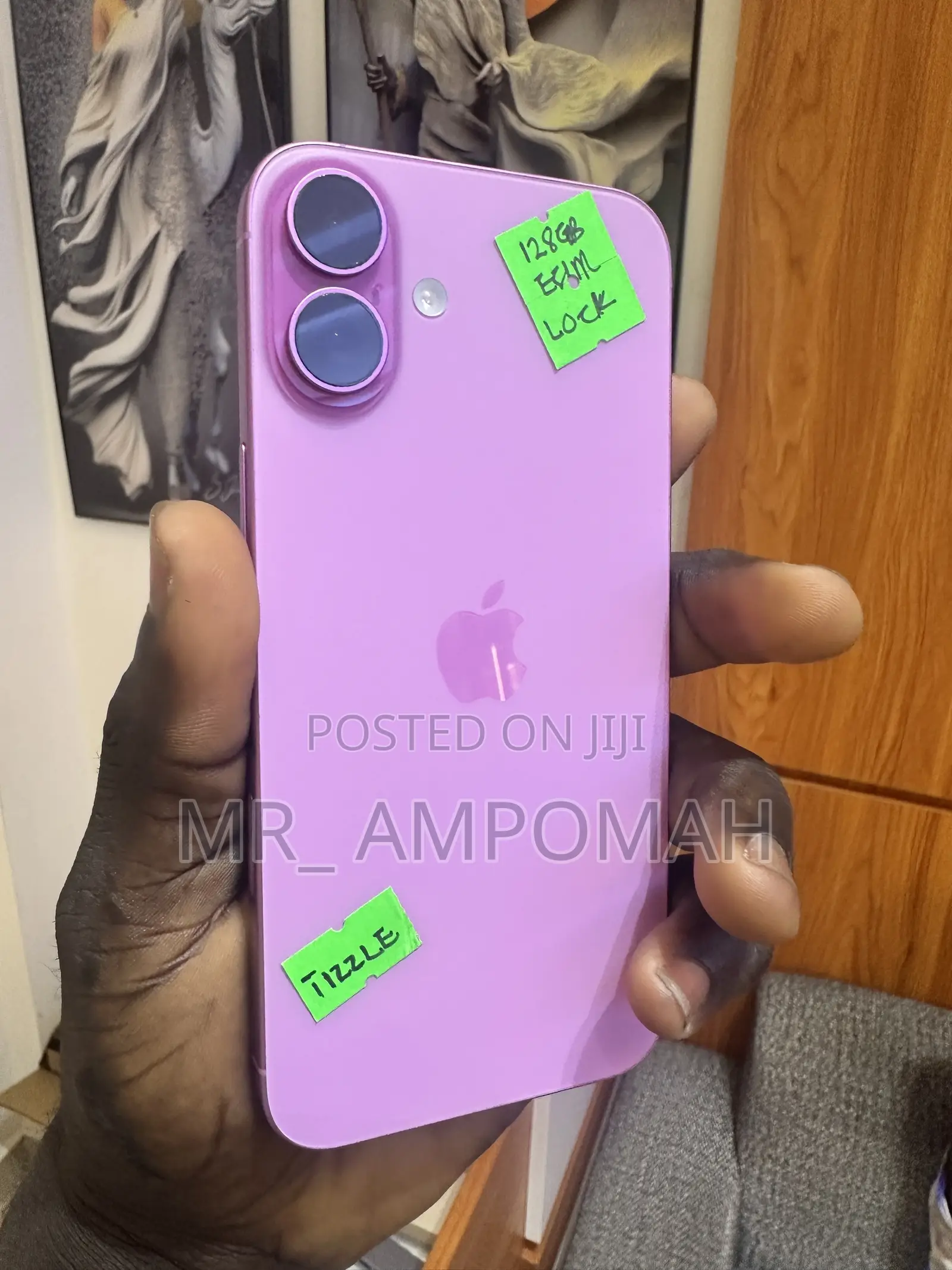 New Apple iPhone 16 Plus 128 GB Pink
