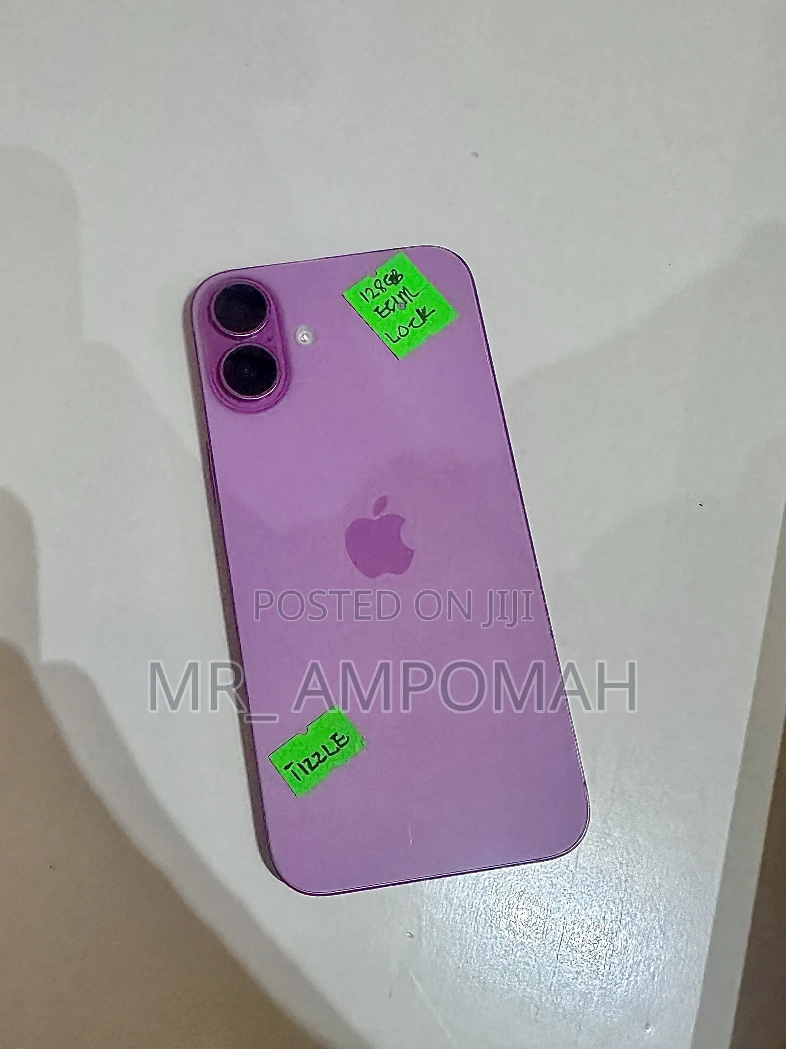 New Apple iPhone 16 Plus 128 GB Pink