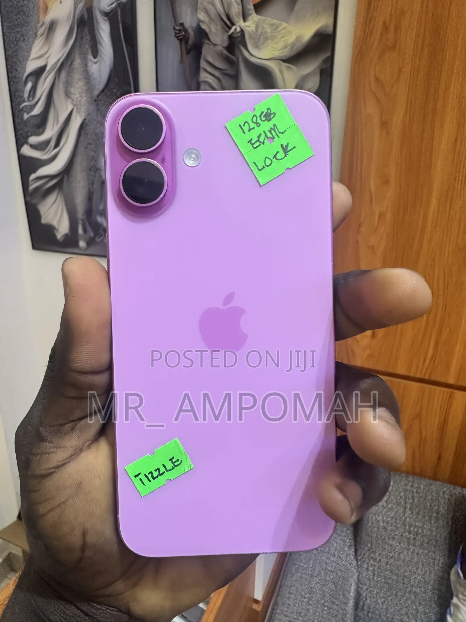 New Apple iPhone 16 Plus 128 GB Pink