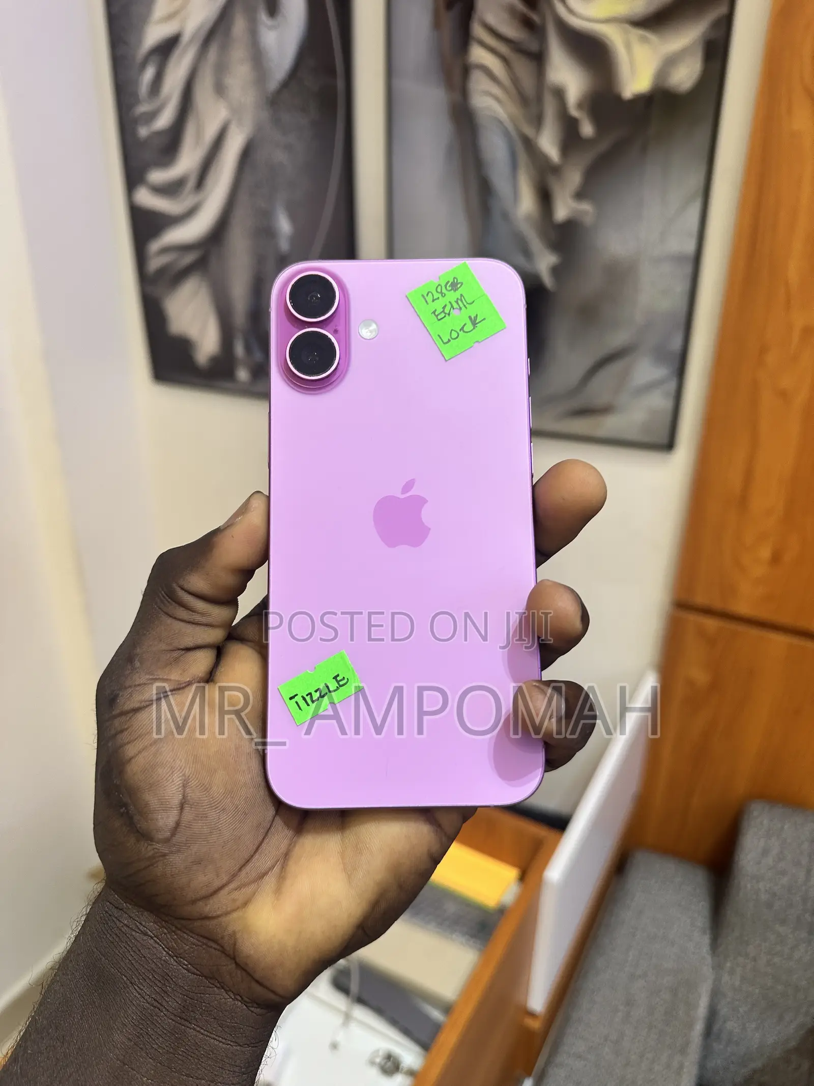 New Apple iPhone 16 Plus 128 GB Pink