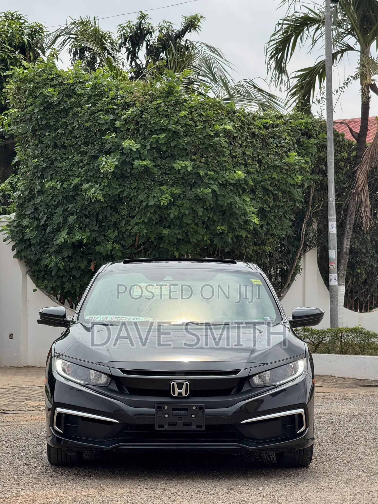 Honda Civic EX Sedan 2019 Black