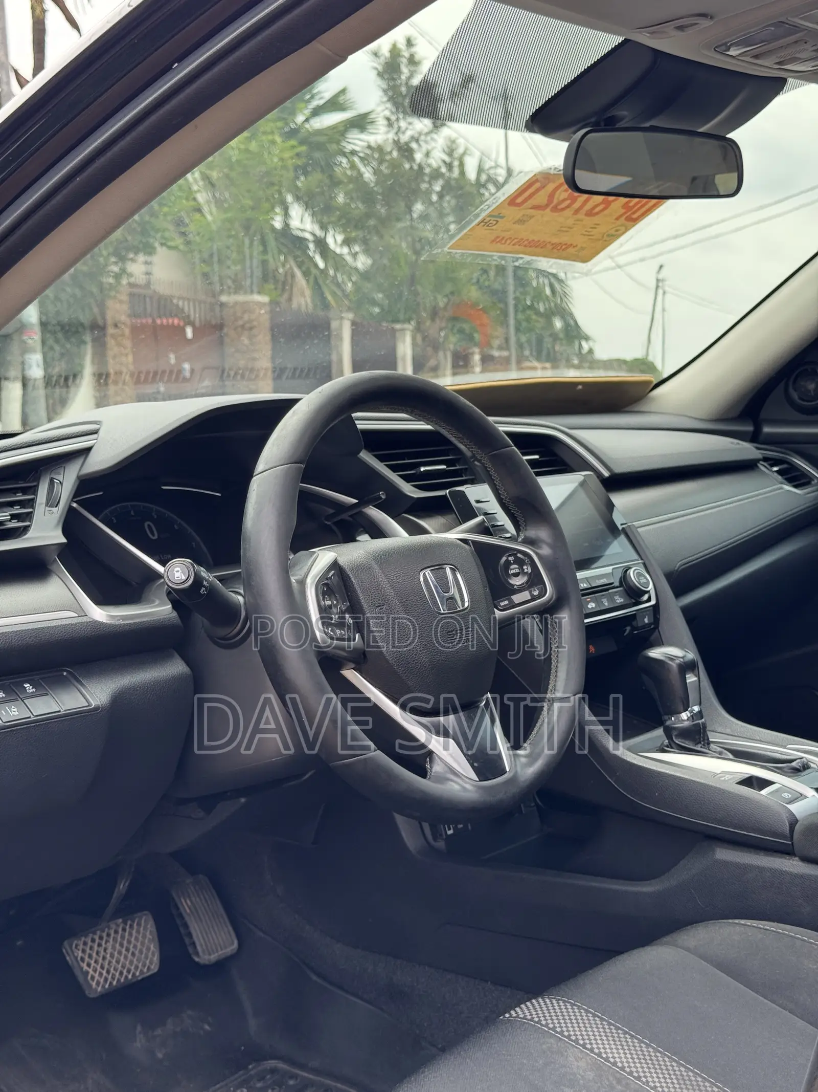Honda Civic EX Sedan 2019 Black