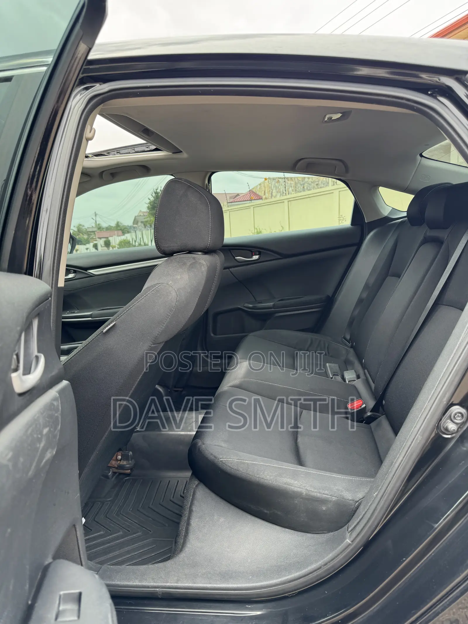 Honda Civic EX Sedan 2019 Black