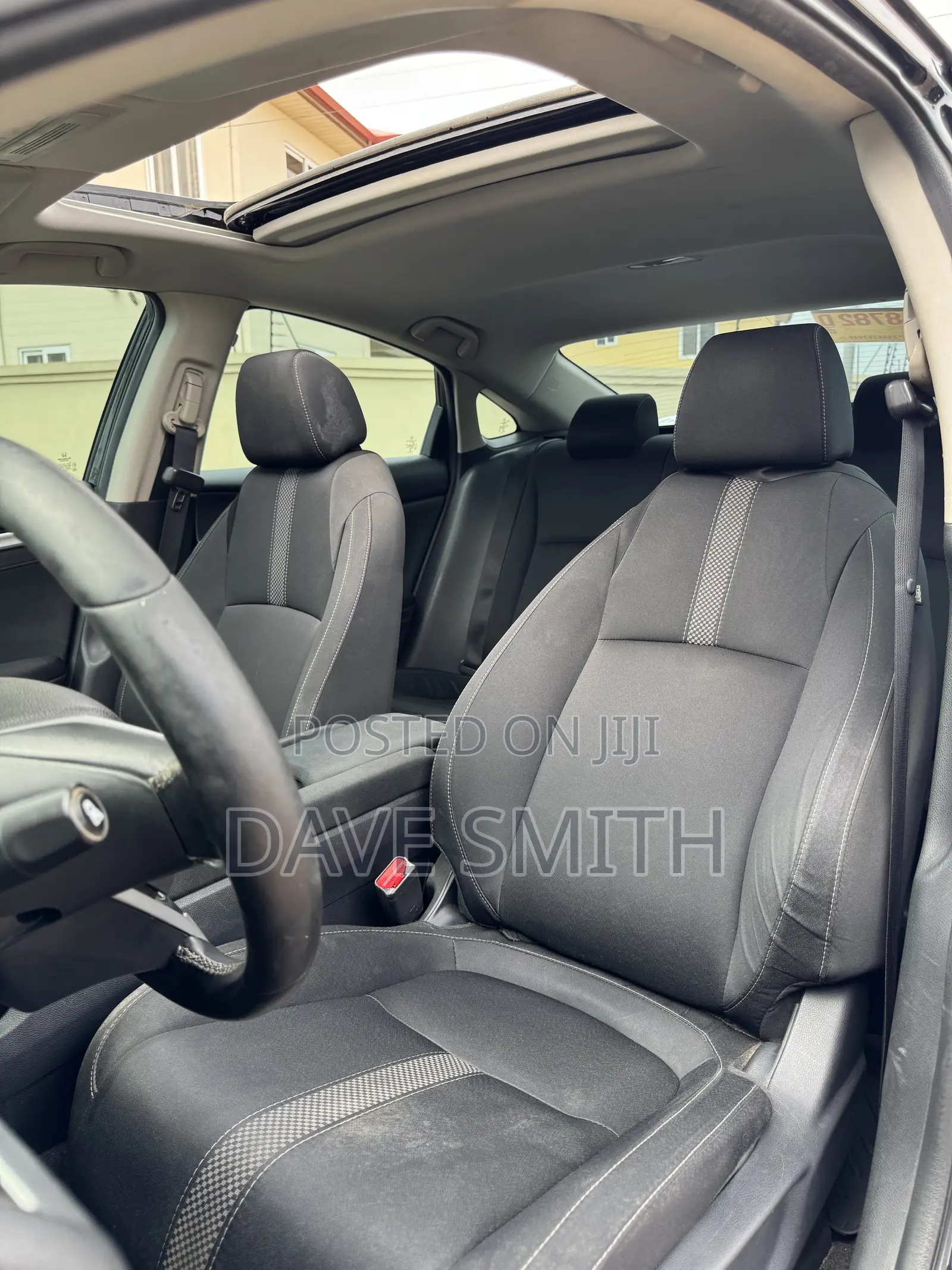 Honda Civic EX Sedan 2019 Black