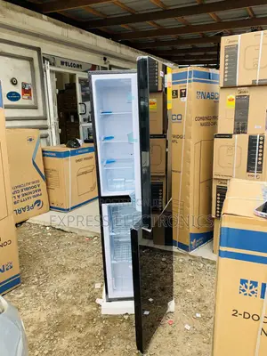 Available Nasco NASD2-24FL 196 Double Door Bottom Freezer Refrigerator