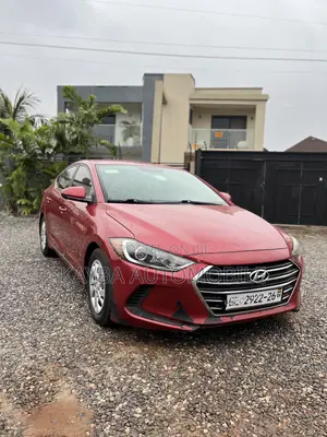 Hyundai Elantra 2017 Red