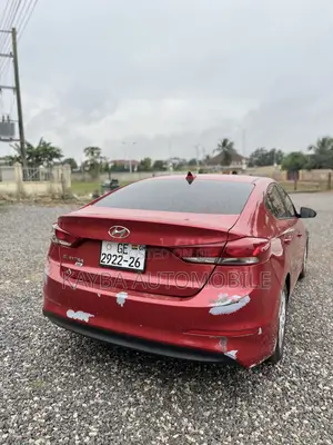 Hyundai Elantra 2017 Red