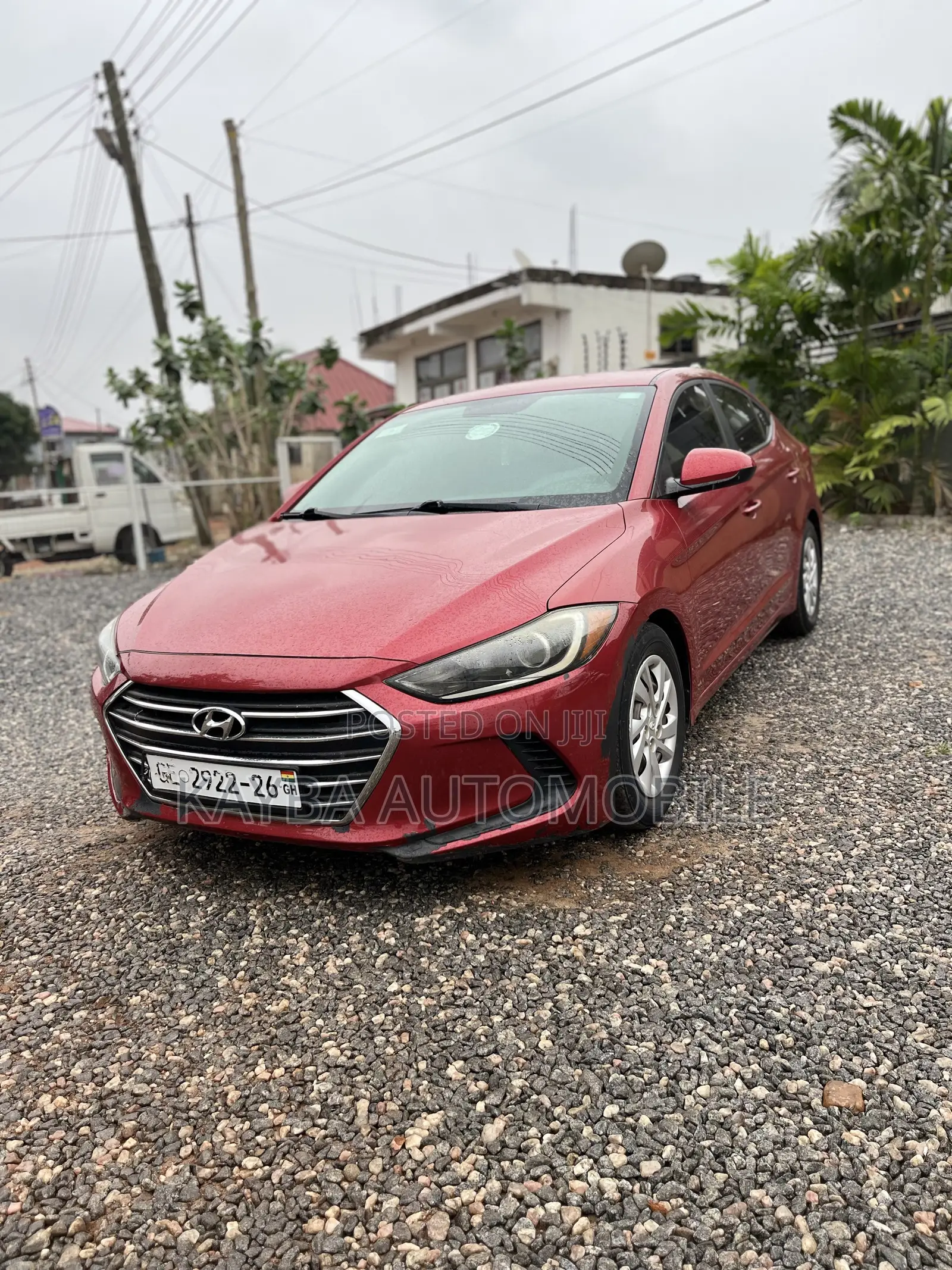 Hyundai Elantra 2017 Red