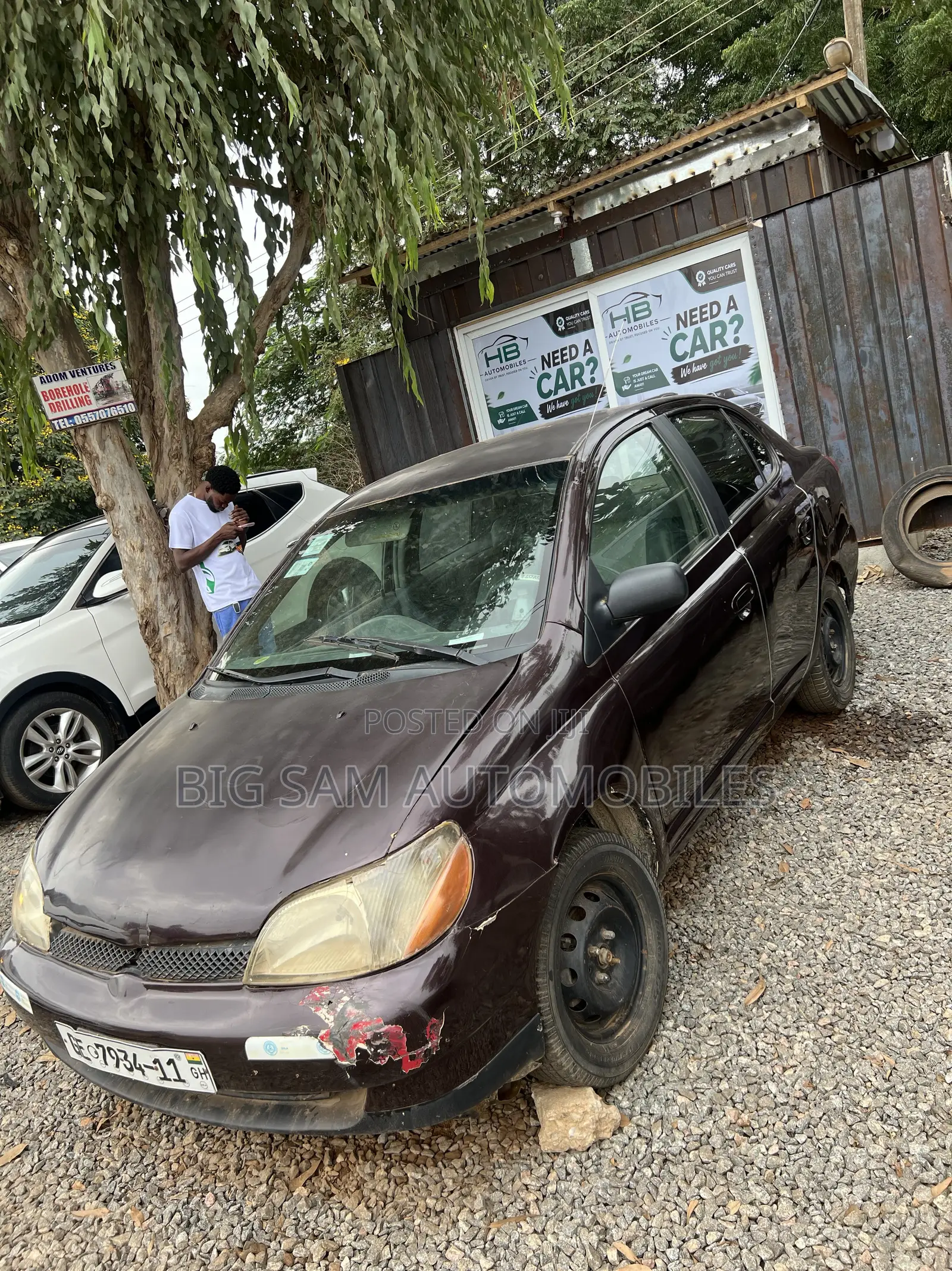 Toyota Echo 2004 Brown