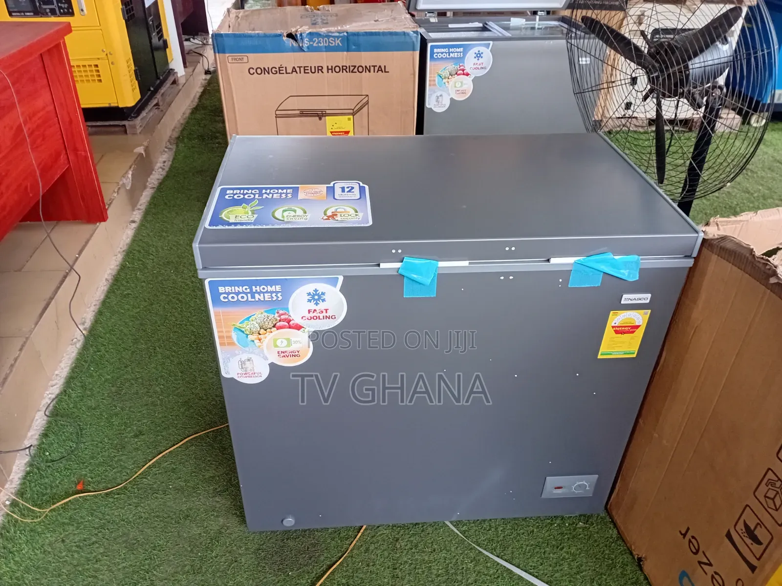 NASCO NAS_210 195L Chest Freezer – Big Capacity DeepNAS210