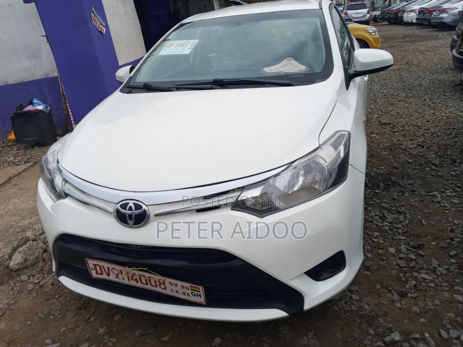 Toyota Yaris 2016 White