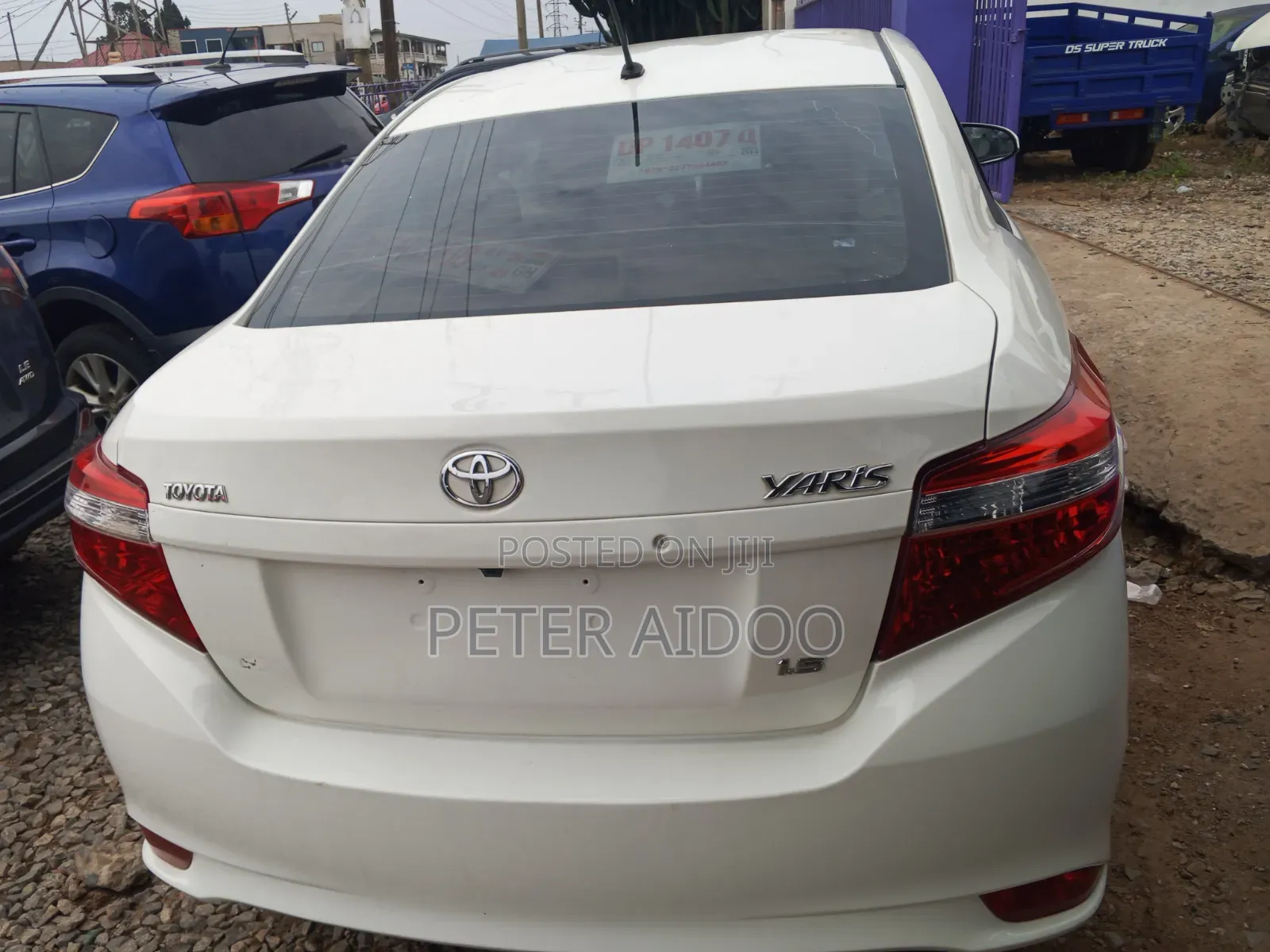 Toyota Yaris 2016 White