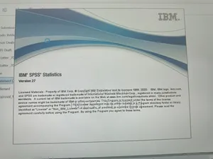 SPSS V27 & Stata