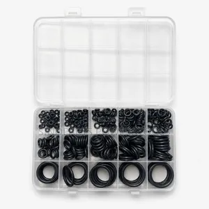 300pcs Rubber O-Ring Assortment Kit With Storage Box