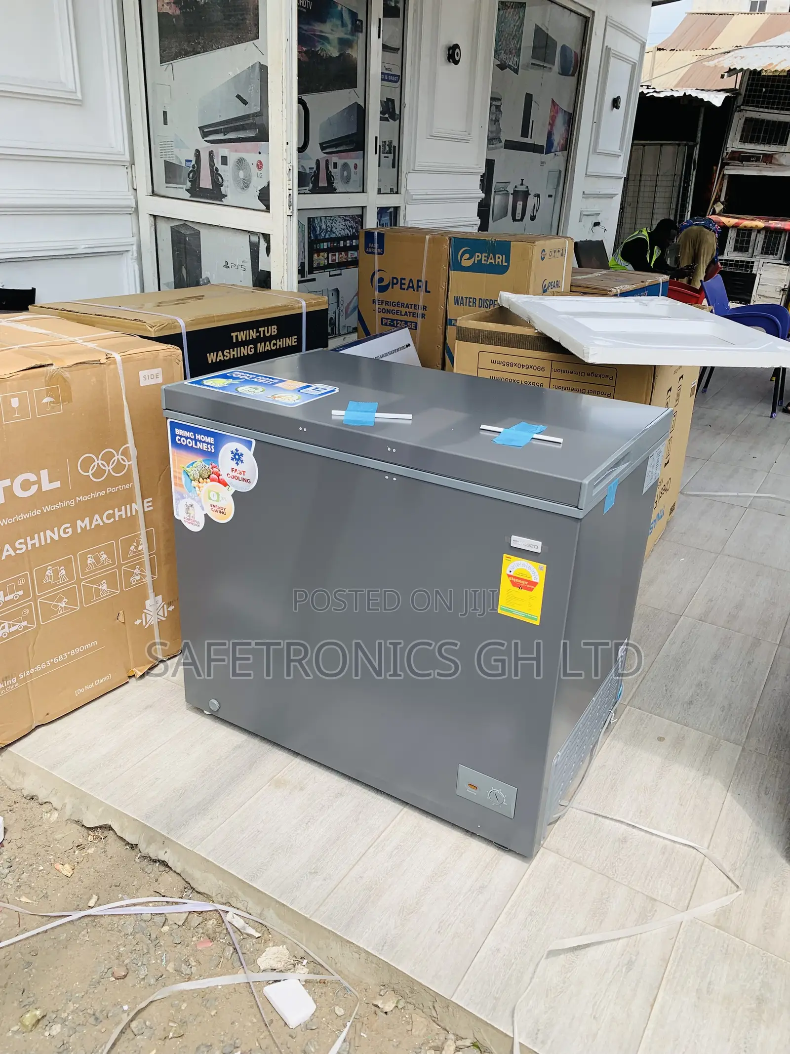 Shop New Nasco NAS-300FL Single-Door Electric 250L Chest Freezer