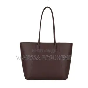 Women’s Large Capacity Brown Tote Bag for Work Office