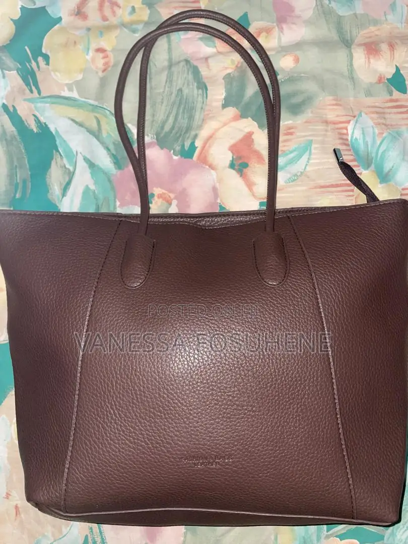 Women’s Large Capacity Brown Tote Bag for Work Office