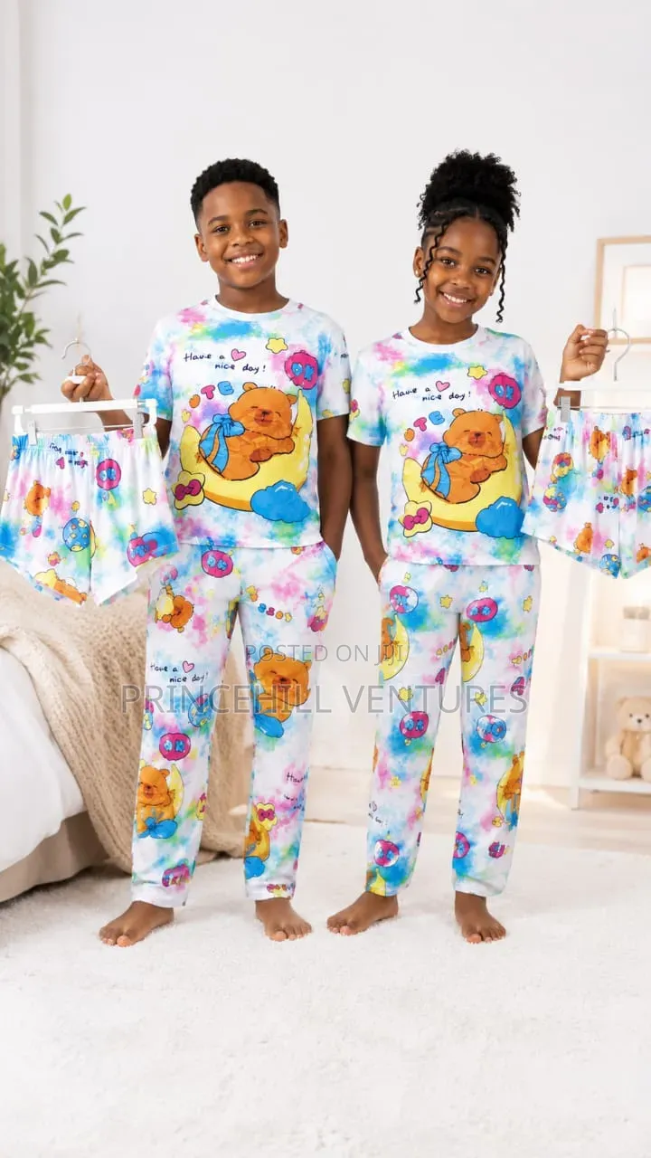 3-PC Set Nightwear/ Pyjamas for Kids