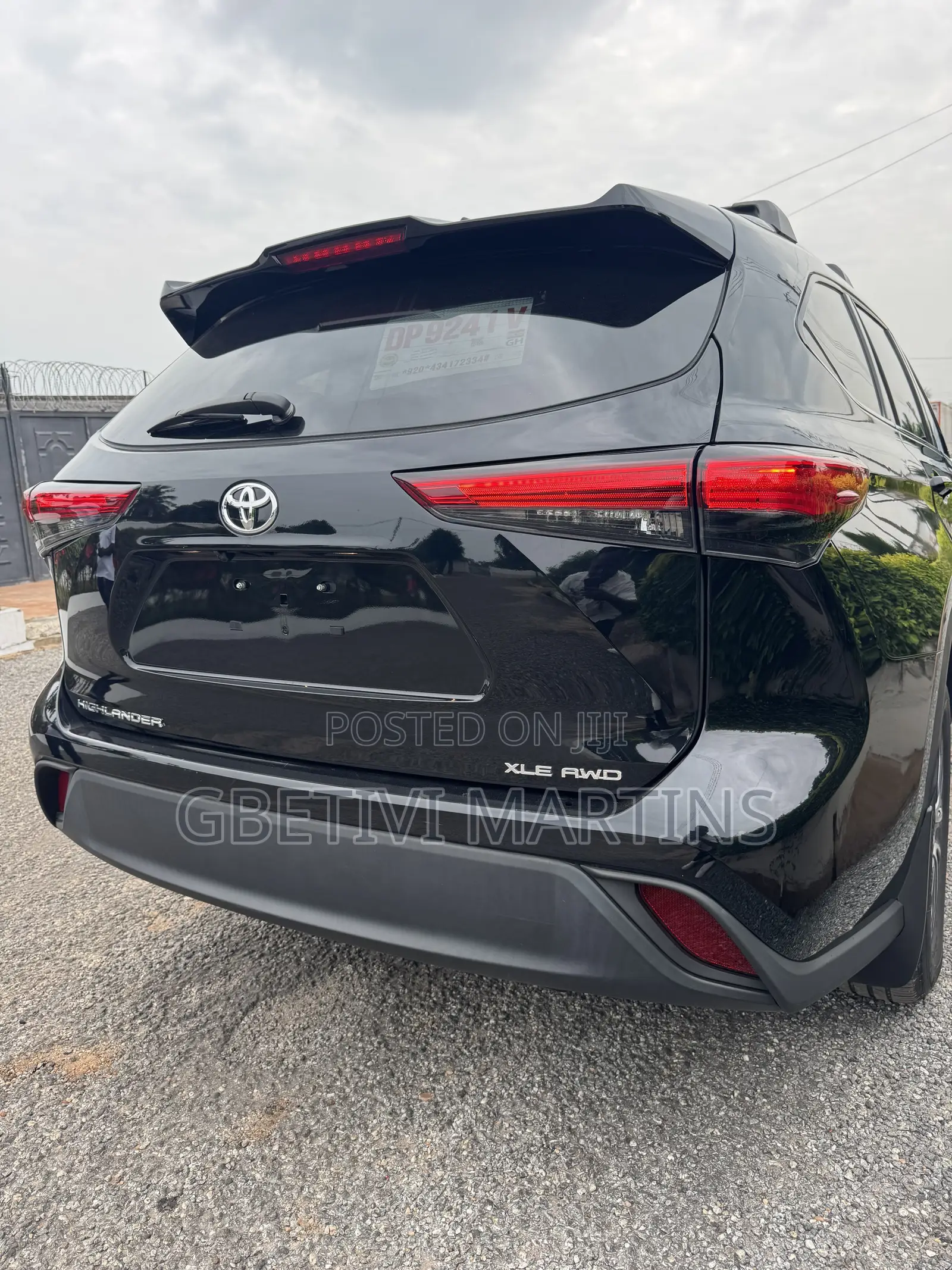 Toyota Highlander 2022 Black