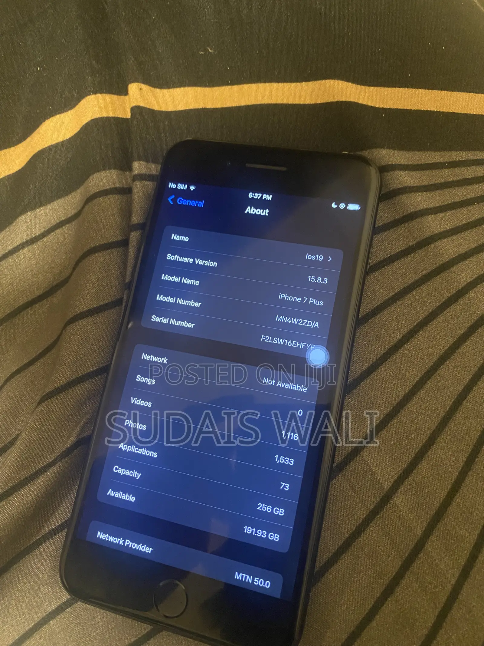 Apple iPhone 7 Plus 256 GB Black