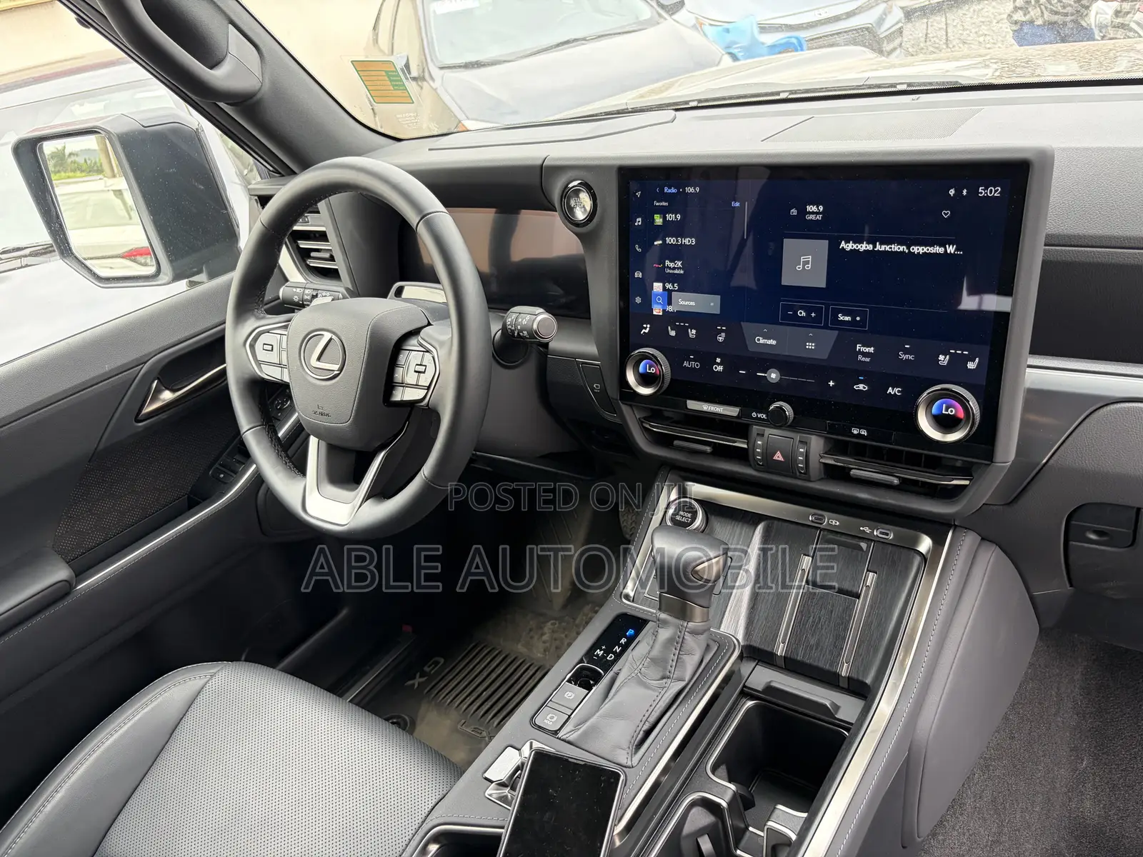 Lexus GX 550 Luxury 4WD 2025 Black
