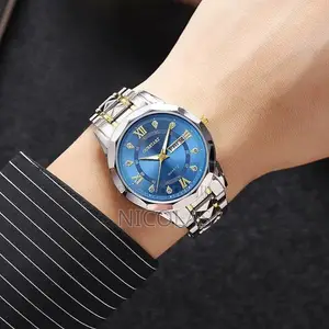 Men’s Quartz Stainless Steel Luminous Watch