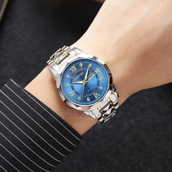 Men’s Quartz Stainless Steel Luminous Watch